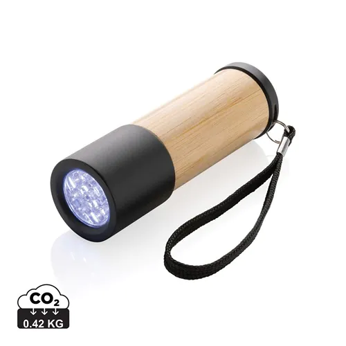 Bamboo and RCS certfied recycled plastic torch Bamboo and RCS certfied recycled plastic torch