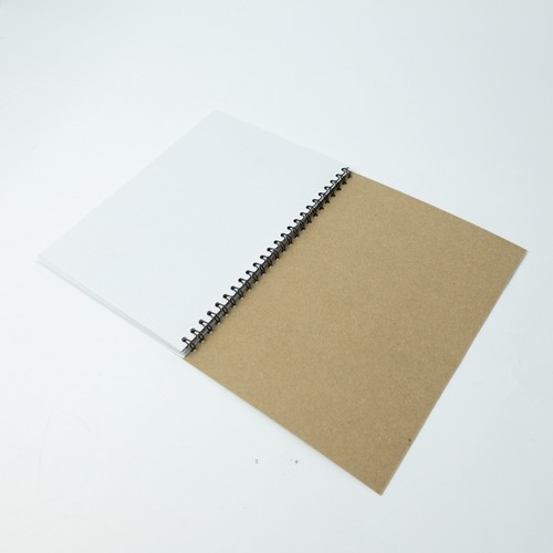 A5 SPIRAL BLOCK ON CUSTOMIZABLE RECYCLED PAPER A5 SPIRAL BLOCK ON CUSTOMIZABLE RECYCLED PAPER