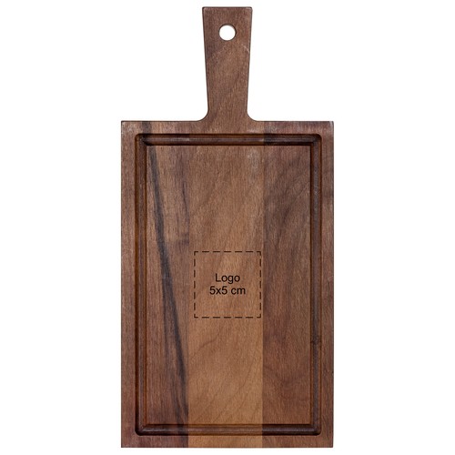 Walnut board with handle 33x16 cm