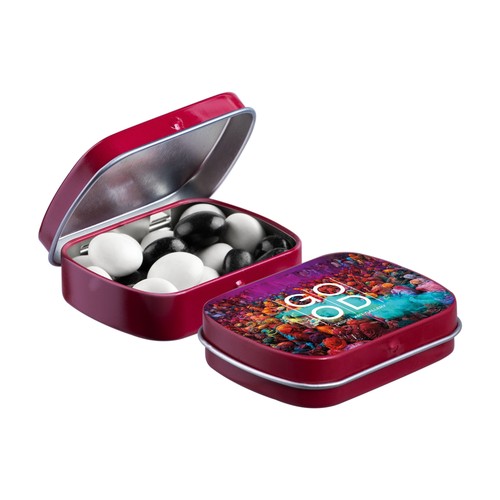 Mini boîte à charnière avec bonbons