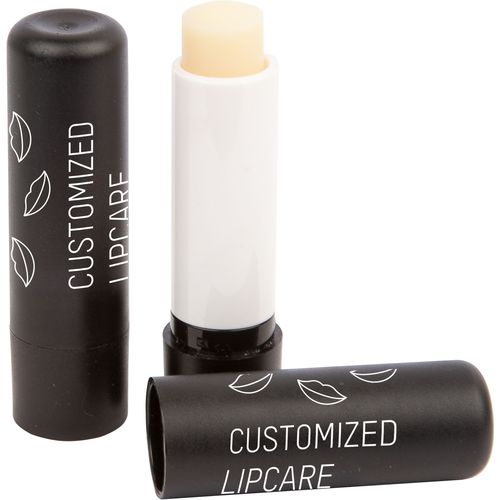 Balsam do ust w sztyfcie, czarny, matowy pojemnik z recyklingu, 4,6 g