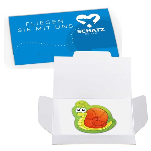 Animaux rigolos en papier graine - escargot Paul