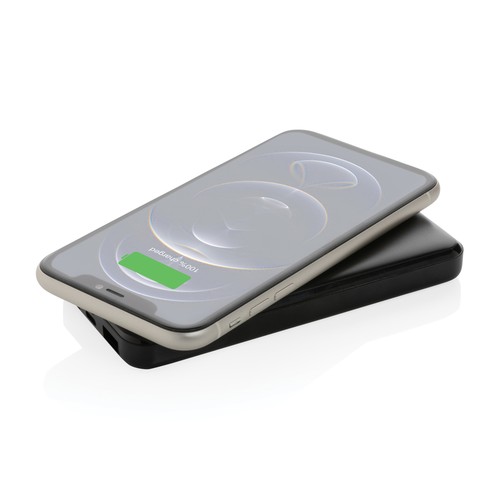 RCS standaard recycled plastic wireless powerbank RCS standaard recycled plastic wireless powerbank
