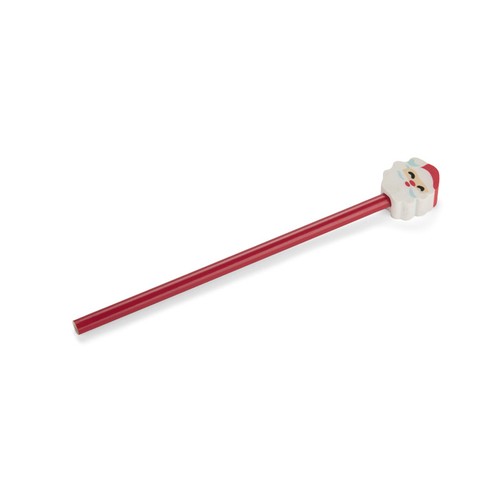 Pencil with eraser CHRISTMAS - Santa Claus Pencil with eraser CHRISTMAS - Santa Claus