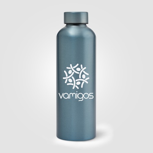 Astrid Trinkflasche Metallic aus recyceltem Edelstahl - 710 ml