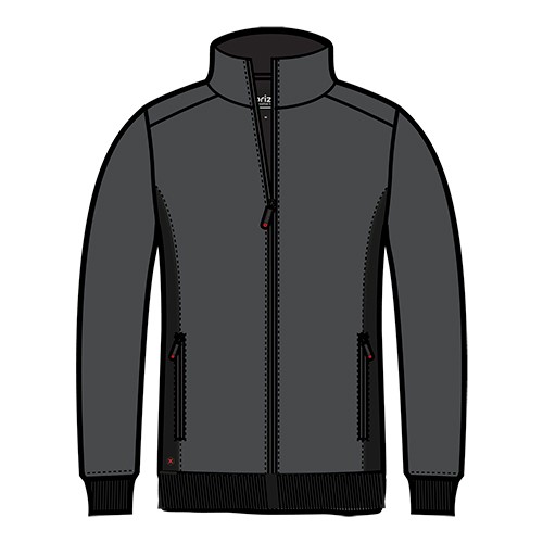 Felpa full zip LAVA