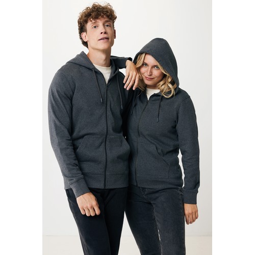 IQONIQ Abisko gerecycled katoen hoodie met rits IQONIQ Abisko gerecycled katoen hoodie met rits