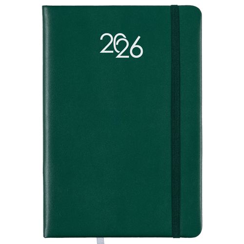 2026 daily planner with hard PU cover