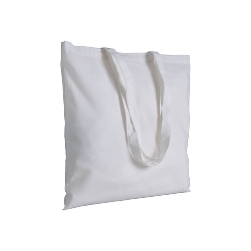 120 g/m2 recycled cotton shopper bag, long handles. 120 g/m2 recycled cotton shopper bag, long handles.