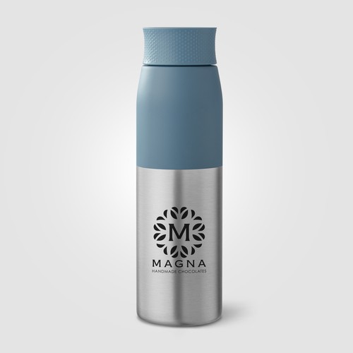 Borealis Recycled Stainless Steel Twist Lid Bottle - 650 ml