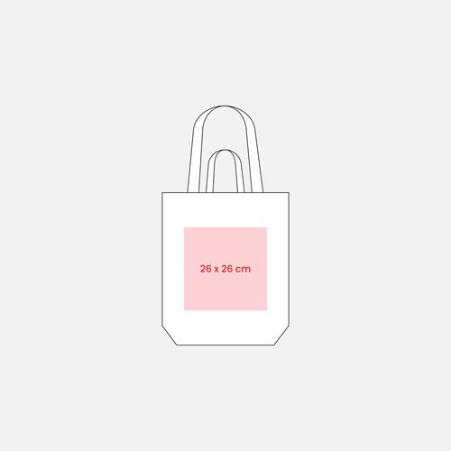 Bolsa con fuelle de algodón reciclado, 280 g/m², con doble asa. Bolsa con fuelle de algodón reciclado, 280 g/m², con doble asa.