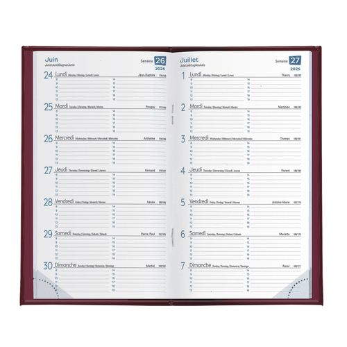 AGENDA 15 J PVC VERNI AGENDA 15 J PVC VERNI