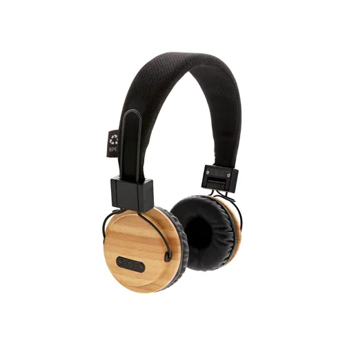 Auriculares inalámbricos bambú Auriculares inalámbricos bambú
