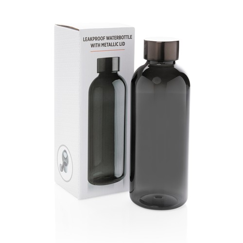 Bouteille d'eau étanche avec bouchon en métal