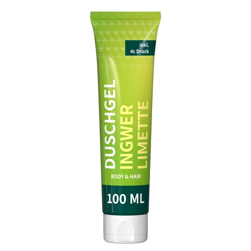 Shower Gel Ginger-Lime, 100 ml Tube