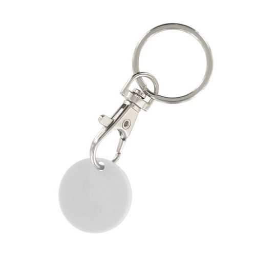sleutelhanger met winkelmuntje sleutelhanger met winkelmuntje