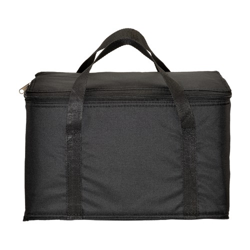 Cooler bag with silver interior