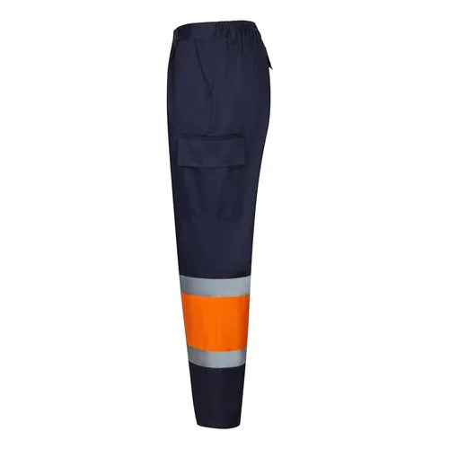 VL ARTEMIS. Two-tone trousers, in twill (190g/m²), cotton (20%) and polyester (80%) VL ARTEMIS. Two-tone trousers, in twill (190g/m²), cotton (20%) and polyester (80%)