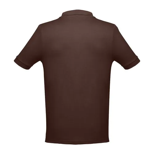 THC ADAM. Polo da uomo in cotone a maniche corte THC ADAM. Polo da uomo in cotone a maniche corte
