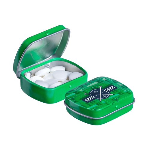 Boîte à micro-charnières avec menthe poivrée Boîte à micro-charnières avec menthe poivrée