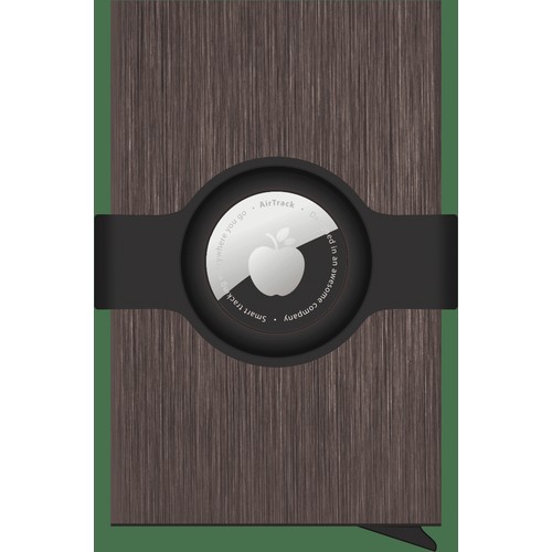 Custodia per carta di credito RFID con supporto per AirTag Custodia per carta di credito RFID con supporto per AirTag