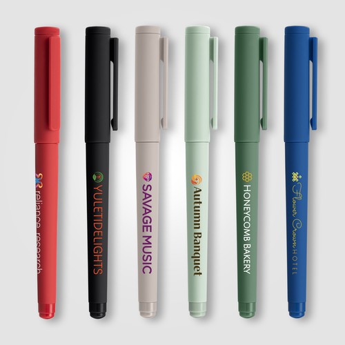 Aeris Recycled Plastic Monochrome Gel Pen