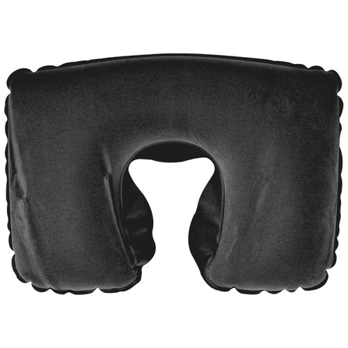Inflatable soft travel pillow