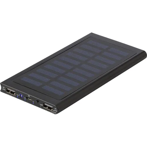 ABS and aluminium solar charger Adriana