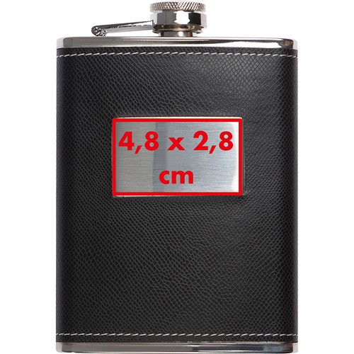 Playset with hip flask, chess and card game