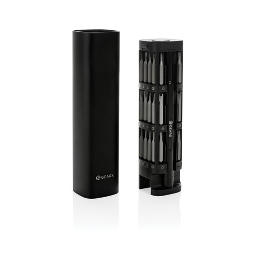 Gear X RCS gerecycled aluminium 46 pcs schroevendraaierset