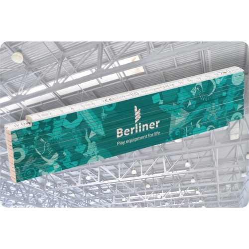 Beechwood folding rule