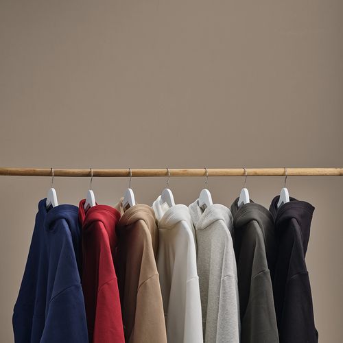 Ericeira Oversized hooded sweatshirt. Org. cotton, rCotton and rPET. Made in PT