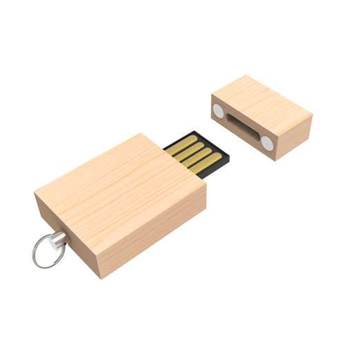 USB Stick Eco Wood, 4 GB Premium