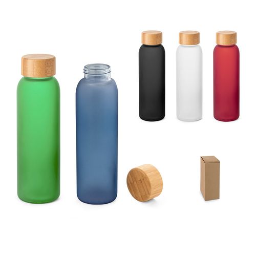 LILLARD GLASS. Bottiglia in vetro satinato da 520 ml LILLARD GLASS. Bottiglia in vetro satinato da 520 ml