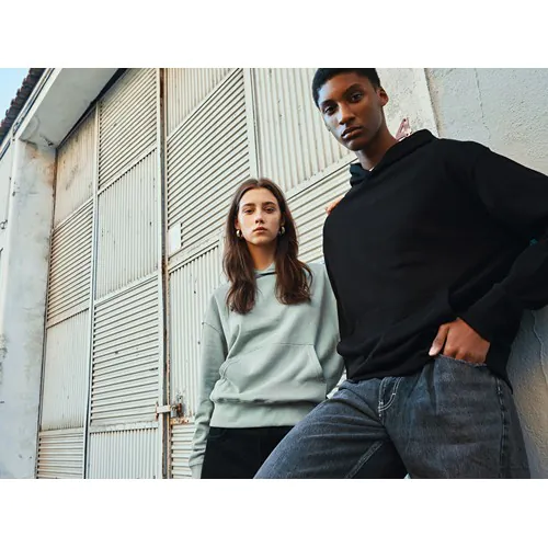 Sweat à capuche en coton recyclé IQONIQ Yoho