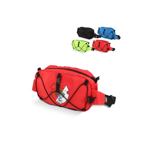 Crossbodytas R-PET met trekkoord