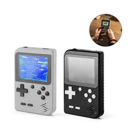 BOWSER. Portable games console with 256 classic games