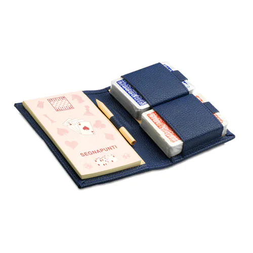 Etui à cartes à jouer en simili cuir