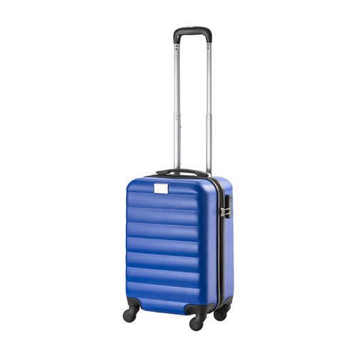 20-inch ABS trolley with security lock and 4 swivel wheels