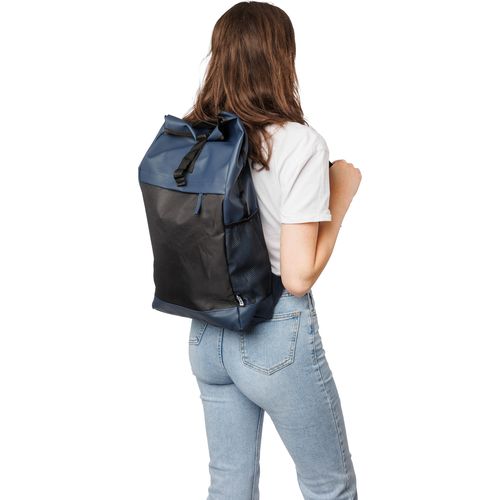 Zaino rolltop in poliestere 600 D rPET Yani Zaino rolltop in poliestere 600 D rPET Yani