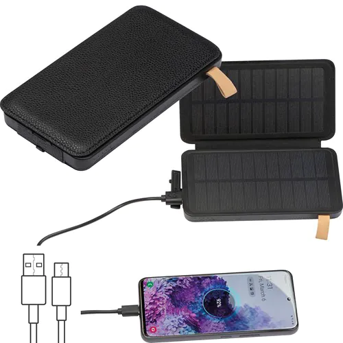 Power bank solarny 8 000 mAh Power bank solarny 8 000 mAh