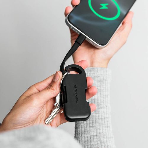 Evergreen Go 2-in1 keyring with powerbank. rTPE. LED indicator Evergreen Go 2-in1 keyring with powerbank. rTPE. LED indicator