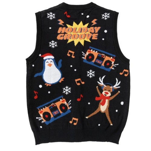 Christmas Spencers Acrylic with buttons