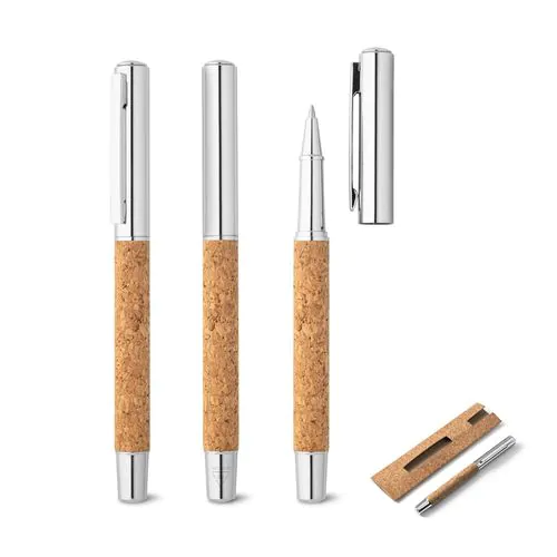 ANDREW. Roller with stainless steel body (90% rSS) and cork with clip ANDREW. Roller with stainless steel body (90% rSS) and cork with clip