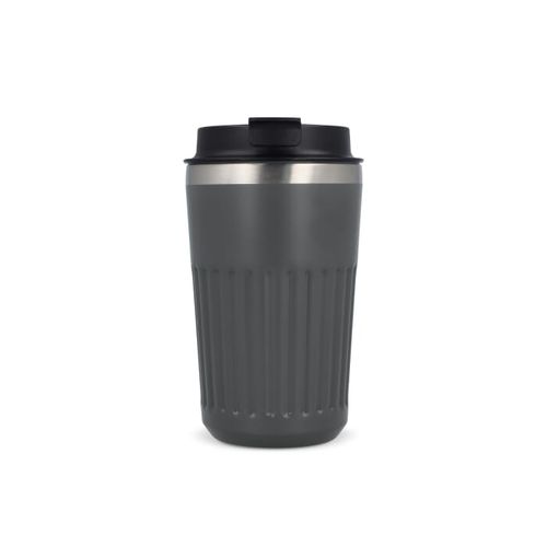 Termo de acero inoxidable reciclado para café para llevar, 400 ml. Termo de acero inoxidable reciclado para café para llevar, 400 ml.