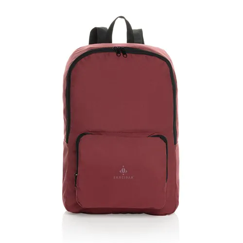 Sac à dos classique pliable en rPET AWARE™ Dillon Sac à dos classique pliable en rPET AWARE™ Dillon