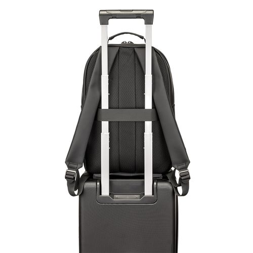 Mochila para ordenador portátil (15) en PU suave resistente al agua. Mochila para ordenador portátil (15) en PU suave resistente al agua.