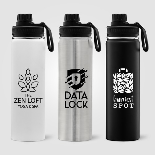 Alaska - 710 ml Bouteille d’eau en acier inoxydable à double paroi