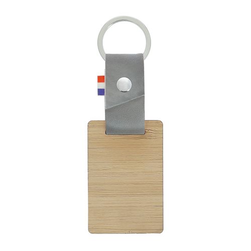 PORTE-CLES FR VEGETAL BAMBOU