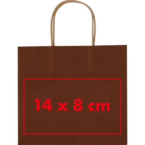 papieren tas, klein papieren tas, klein